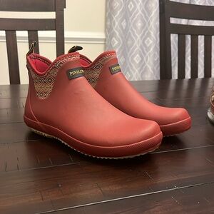 Pendleton Abiquiu Sky Neo Chelsea Rain Boots Southwestern new Women’s Sizes